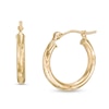 Thumbnail Image 0 of 2.0 x 15mm Hoop Earrings in 14K Gold