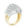 Thumbnail Image 1 of 3 CT. T.W. Diamond Pyramid Composite Ring in 14K Gold