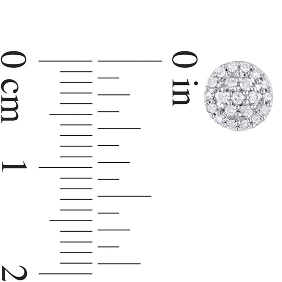 1/4 CT. T.W. Composite Diamond Stud Earrings in Sterling Silver 1/4 CT. T.W. Composite Diamond Stud Earrings in Sterling Silver