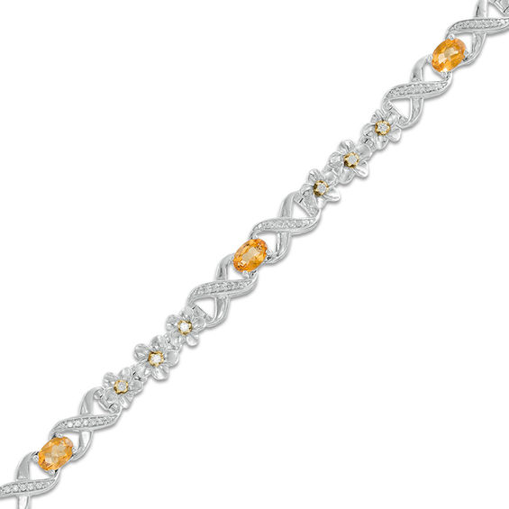Zales Flower Diamond Bracelet Zales Flower Diamond Bracelet