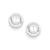 Thumbnail Image 0 of 7.0mm Ball Stud Earrings in 14K White Gold