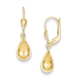 Teardrop Earrings in 14K Gold