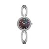 Thumbnail Image 1 of Ladies' Bulova Crystal Accent Bangle Watch with Black Mother-of-Pearl Dial (Model: 96L224)