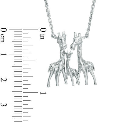 1/20 CT. T.W. Diamond Accent Giraffe 