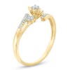 Thumbnail Image 1 of 1/10 CT. T.W. Diamond Bypass Promise Ring in 10K Gold