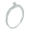 Thumbnail Image 1 of Diamond Accent Promise Ring in 10K White Gold
