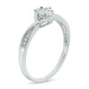 Thumbnail Image 1 of Diamond Accent Bypass Promise Ring in 10K White Gold