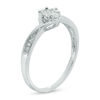 Thumbnail Image 2 of Diamond Accent Bypass Promise Ring in 10K White Gold