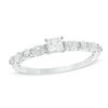 Thumbnail Image 0 of 3/4 CT. T.W. Princess-Cut Diamond Engagement Ring in 14K White Gold