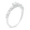 Thumbnail Image 2 of 3/4 CT. T.W. Princess-Cut Diamond Engagement Ring in 14K White Gold