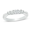 Thumbnail Image 0 of 1/2 CT. T.W. Diamond Five Stone Anniversary Band in 10K White Gold