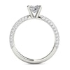 Thumbnail Image 2 of 1 CT. T.W. Princess-Cut Diamond Engagement Ring in 14K White Gold