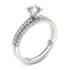 Thumbnail Image 2 of 1 CT. T.W. Diamond Bridal Set in 14K White Gold
