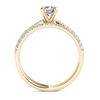 Thumbnail Image 3 of 1 CT. T.W. Diamond Bridal Set in 14K Gold