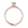 Thumbnail Image 3 of 1 CT. T.W. Diamond Bridal Set in 14K Rose Gold