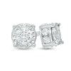 Thumbnail Image 1 of 1 CT. T.W. Diamond Stud Earrings in 10K White Gold