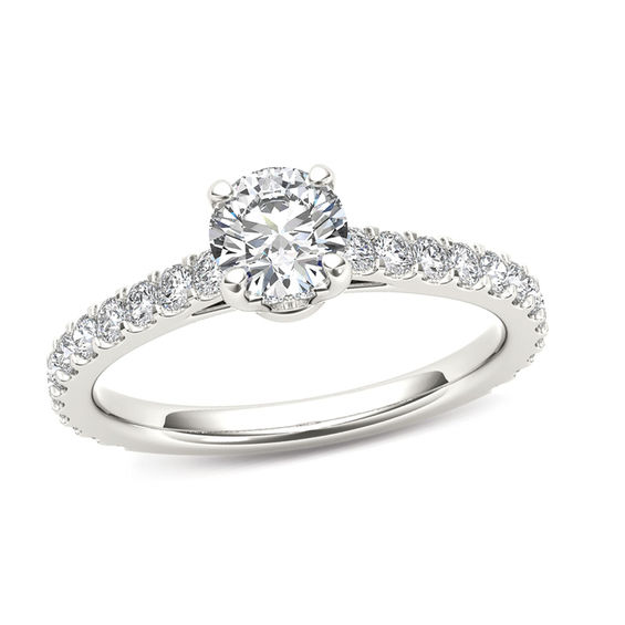 1 CT. T.W. Diamond Engagement Ring in 14K White Gold | Engagement Rings ...