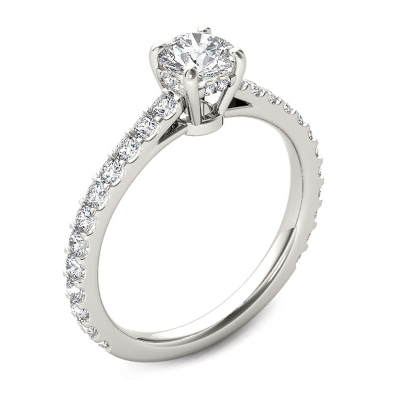 Main Image 2 of 1 CT. T.W. Diamond Engagement Ring in 14K White Gold