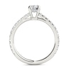 Thumbnail Image 3 of 1 CT. T.W. Diamond Engagement Ring in 14K White Gold