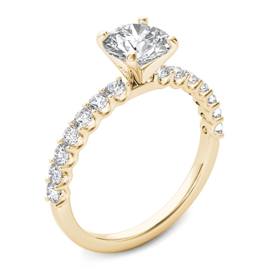 1 CT. T.w. Diamond Engagement Ring in 14K Gold