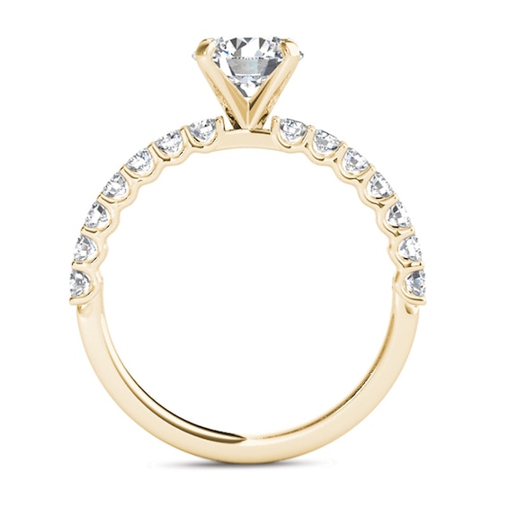 1 CT. T.w. Diamond Engagement Ring in 14K Gold