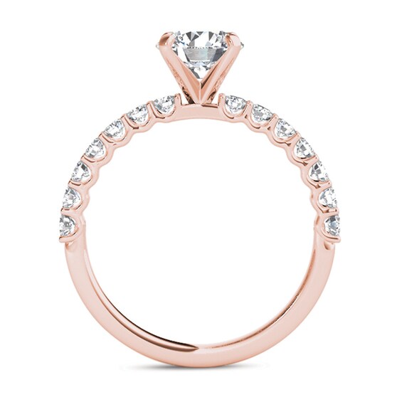 1 CT. T.w. Diamond Engagement Ring in 14K Rose Gold