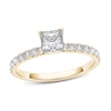 Thumbnail Image 1 of 1 CT. T.W. Princess-Cut Diamond Engagement Ring in 14K Gold