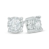 Thumbnail Image 1 of 2 CT. T.W. Diamond Stud Earrings in 10K White Gold