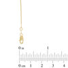 Thumbnail Image 1 of Ladies' 1.0mm Box Chain Necklace in 14K Gold - 30"