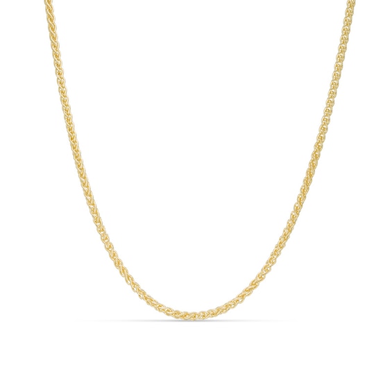 14k Yellow Gold 2.1-mm Classic Rolo Chain Necklace