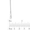 Thumbnail Image 1 of Men's 1.5mm Wheat Chain Necklace in 14K White Gold - 30"