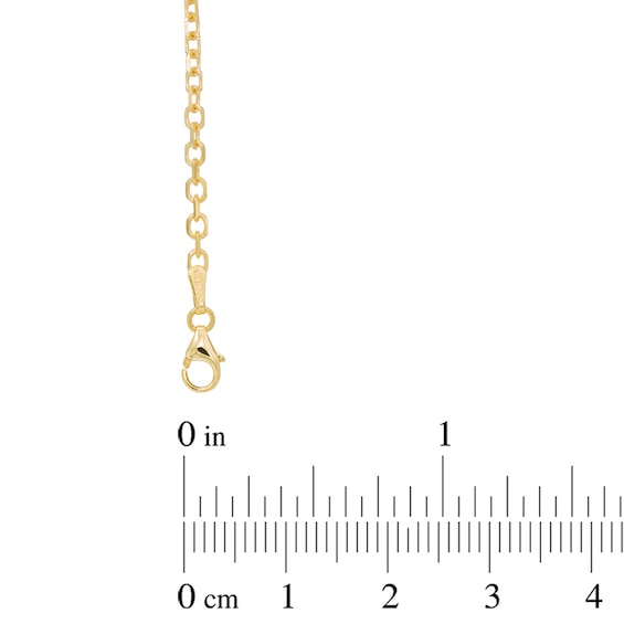 Men's 2.3mm Cable Chain Necklace in 14K Gold - 30"