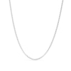 Thumbnail Image 0 of Men's 2.3mm Rolo Chain Necklace in 14K White Gold - 30"