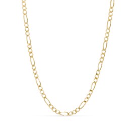Men's 3.8mm Figaro Chain Necklace in 14K Gold - 30&quot;