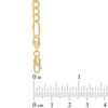 Thumbnail Image 1 of Men's 6.0mm Figaro Chain Necklace in 14K Gold - 30"