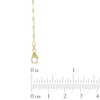 Thumbnail Image 1 of Double Teardrop Lariat Necklace in 14K Gold - 17"