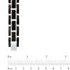 Thumbnail Image 3 of Black and Rose IP Stainless Steel with Carbon Fiber Bracelet - 8.5"