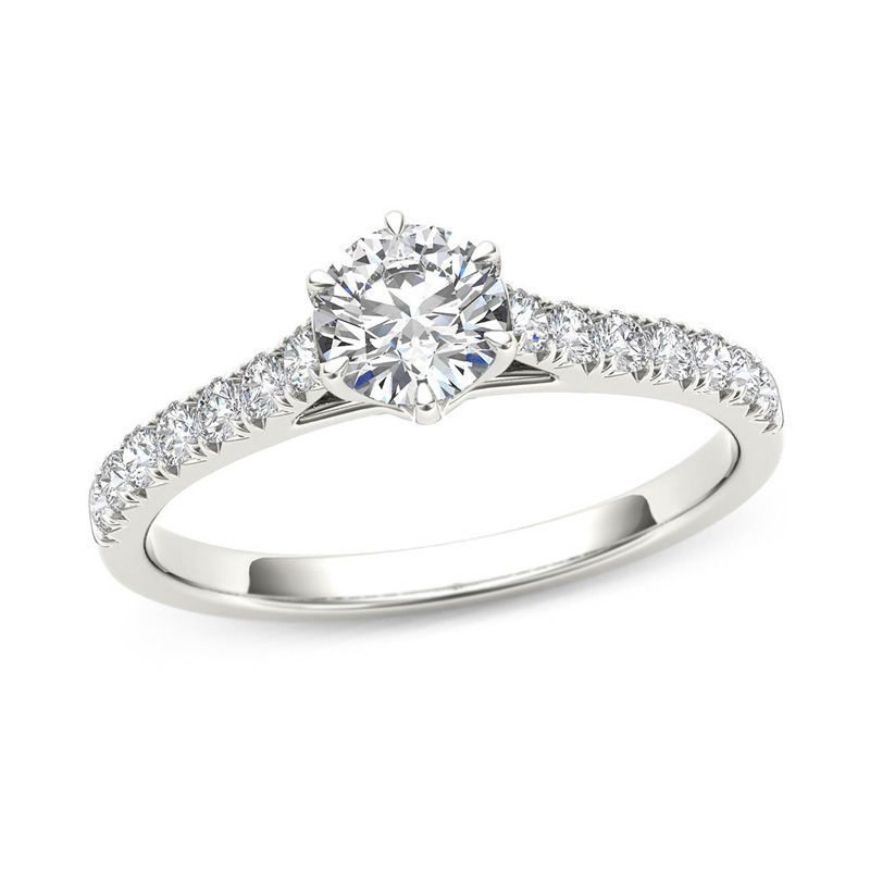 Main Image 1 of 3/4 CT. T.W. Diamond Engagement Ring in 14K White Gold