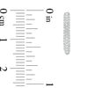 Thumbnail Image 2 of 1/4 CT. T.W. Diamond Dome Hoop Earrings in 10K White Gold