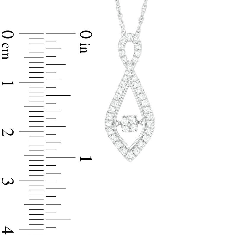 Unstoppable Love™ 1/4 CT. T.W. Composite Diamond Infinity Pendant in Sterling Silver