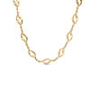 Thumbnail Image 1 of Flame Link Necklace in 10K Gold - 17"
