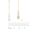 Thumbnail Image 2 of Geometric Double Row Necklace in 14K Gold
