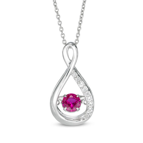zales white sapphire pendant zales white sapphire pendant