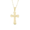 Thumbnail Image 1 of Filigree Cross Pendant in 10K Gold