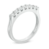 Thumbnail Image 1 of 1/10 CT. T.W. Diamond Seven Stone Anniversary Band in Sterling Silver