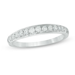 1/5 CT. T.W. Diamond Anniversary Band in 10K White Gold