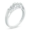 Thumbnail Image 2 of 1/4 CT. T.W. Diamond Five Stone Anniversary Band in 10K White Gold