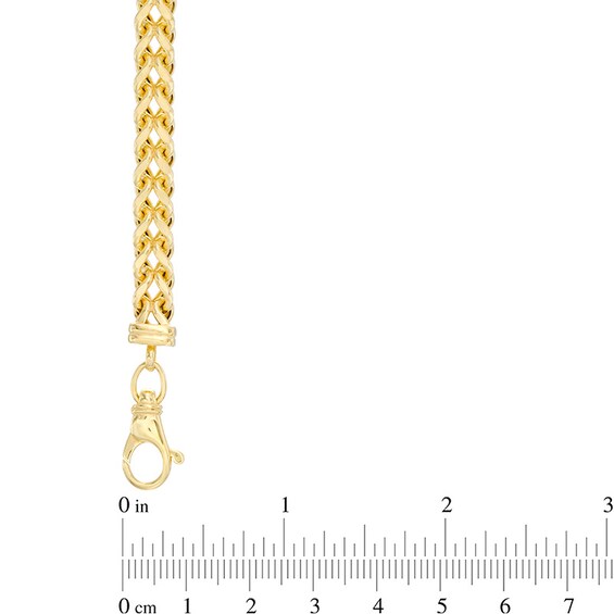 Men's 4.0mm Franco Snake Chain Necklace in 10K Gold - 22"