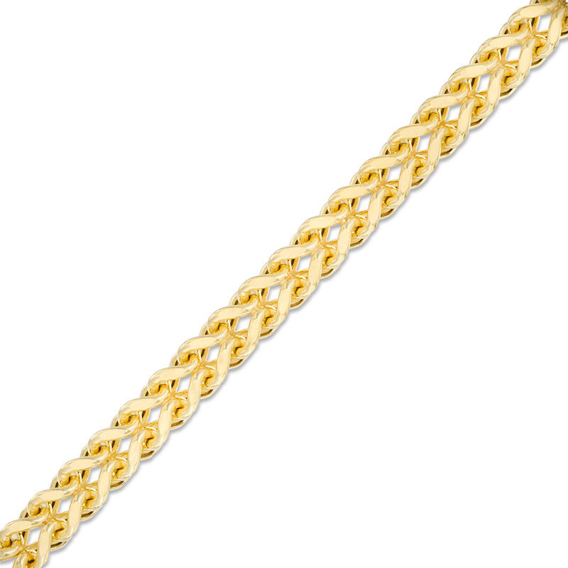 Men's 4.0mm Franco Snake Chain Bracelet in 10K Gold - 8.5"