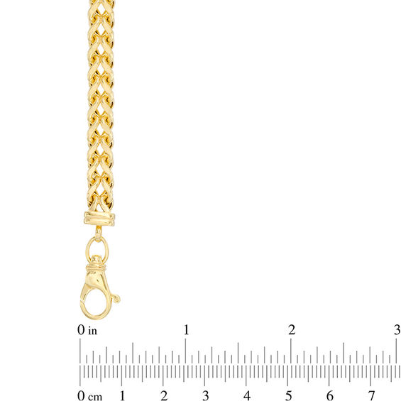 4.0mm Franco Snake Chain Bracelet in 10K Gold - 8.5"